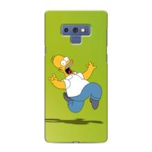 Чехол с Симпсонами для Samsung Galaxy Note 9 (VPrint) (Гомер Симпсон)