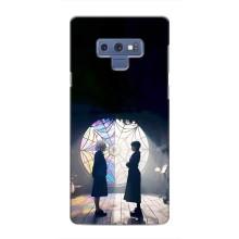 Чехлы Венсдей на Samsung Galaxy Note 9 Уэнсдей (AlphaPrint) (Уэнздей и Инид)