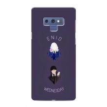 Чехлы Венсдей на Samsung Galaxy Note 9 Уэнсдей (AlphaPrint) (Уэнздей и подруга)