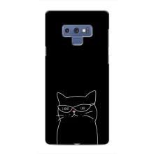 Чохол з малюнком кіт на Samsung Galaxy Note 9 – Байдужий кіт