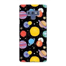 Космические Чехлы для Самсунг Галакси Ноут 9 (VPrint) (Рисованные планеты)