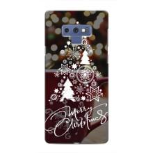 Рождественские Чехлы для Samsung Galaxy Note 9 (VPrint) (Елочка узорная)
