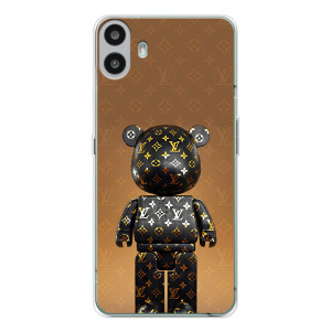 Чехлы для Nothing CMF Phone 1 - Bearbrick Louis Vuitton (PREMIUMPrint)