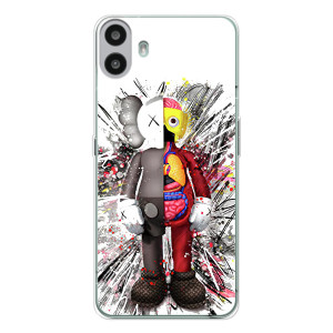 Чехлы для Nothing CMF Phone 1 - Bearbrick Louis Vuitton (PREMIUMPrint)