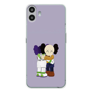 Чехлы для Nothing CMF Phone 1 - Bearbrick Louis Vuitton (PREMIUMPrint)