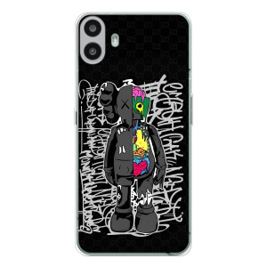 Чехлы для Nothing CMF Phone 1 - Bearbrick Louis Vuitton (PREMIUMPrint)