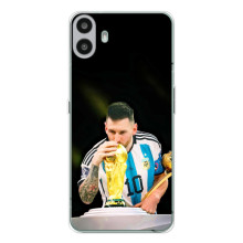 Чохли для Nothing CMF Phone 1 (Leo чемпіон) (AlphaPrint) (Кубок Мессі)