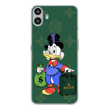 Чехлы для Nothing CMF Phone 1 - Скрудж МакДак Louis Vuitton (PREMIUMPrint) (Богатая Утка)