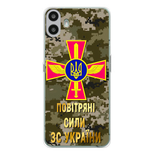Чехлы на военную тематику для Nothing CMF Phone 1 – ВС ЗСУ