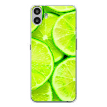 Чохли з фруктами для Nothing CMF Phone 1 (VPrint) (Лайм)