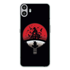 Чехлы с картинкой Итачи Учиха на Nothing CMF Phone 1 – Итачи на черном