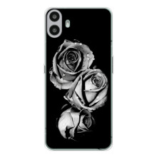 Чохол з картинкою (Стильні) Натінг ЦМФ Фон 1 - (AlphaPrint) (Чорна троянда)