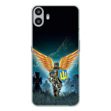 Чехлы с картинкой ЗСУ для Nothing CMF Phone 1 (AlphaPrint) (Солдат ЗСУ)