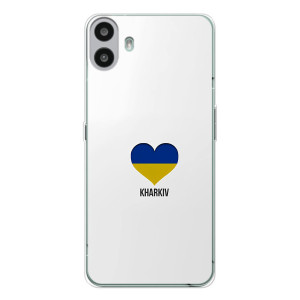Чохли силіконові (Місто Харків) на Модель телефону українськими літерами та цифрами виглядатиме так: Нотінг ЦМФ Фон 1. – Kharkiv