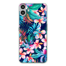 Чохол для Натінг ЦМФ Фон 1 - з принтом (Дизайнерські) (AlphaPrint) (Мальовничі квіти)
