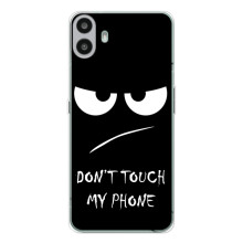 Чохол для Натінг ЦМФ Фон 1 - (AlphaPrint) з принтом (ТОП продажів) – Dont Touch