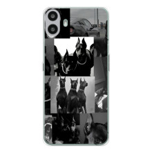 Чохол ДОБЕРМАН  для Nothing CMF Phone 1 (Колаж Доберман)