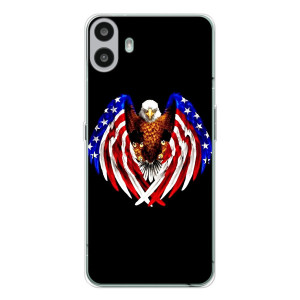Чохол Прапор USA для Nothing CMF Phone 1 – Крила США