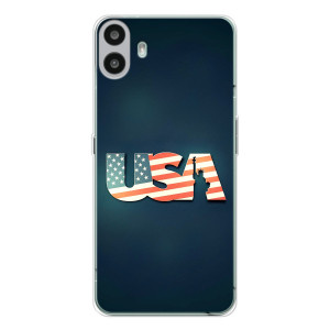 Чохол Прапор USA для Nothing CMF Phone 1 – USA