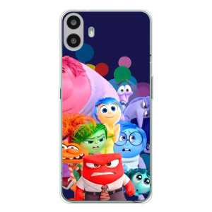 Чехол Головоломка для Nothing CMF Phone 1 - (AlphaPrint) (Герои головоломки)