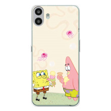 Чохол Губка Боб для Натінг ЦМФ Фон 1 – Патрік і Боб