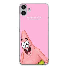 Чохол Губка Боб для Натінг ЦМФ Фон 1 – Персонаж Патрік