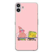 Чохол Губка Боб для Натінг ЦМФ Фон 1 – За партою