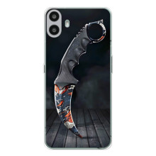 Чохол КІБЕРСПОРТ для Nothing CMF Phone 1 – Кинжал КС ГО