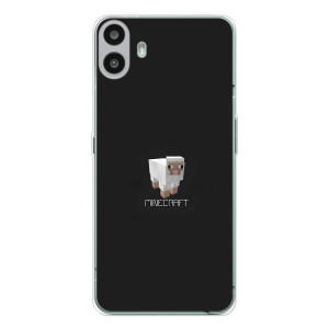 Чехол Майнкрафт на Nothing CMF Phone 1 (AlphaPrint) Minecraft