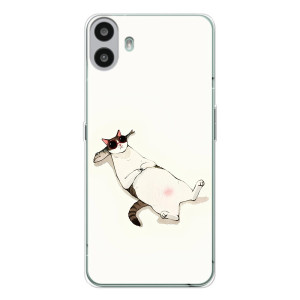 Чехол на тематику: Коты для Nothing CMF Phone 1 – Отдых