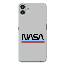 Силіконовый бампер з принтом "Наса" на Nothing CMF Phone 1 – Наса
