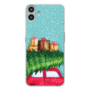 Чехол Новогодняя Елка на Nothing CMF Phone 1 (Новогодние подарки)