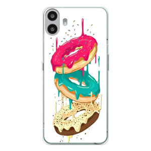 Чехол с изображением  вкусной еды для Nothing CMF Phone 1 – Сочные пончики