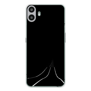 Чехол с картинками на черном фоне для Nothing CMF Phone 1 – Дорога