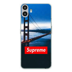 Чеохол для Nothing CMF Phone 1 з картинкою Supreme (AlphaPrint)