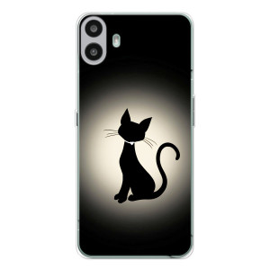 Чехол с принтом для Nothing CMF Phone 1 (AlphaPrint) Модные коты