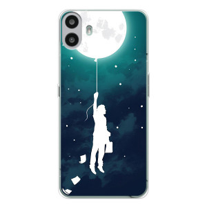 Чехол (ТПУ) с планетами на Nothing CMF Phone 1 – To The moon