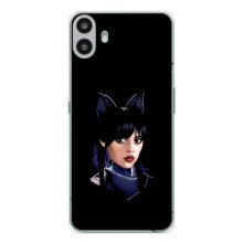 Чохли Венсдей на Nothing CMF Phone 1 Уенсдей (AlphaPrint) (серйозна Венздей)