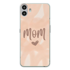 Чехлы на день мамы для Носинг СМФ Фон 1 – Love mom