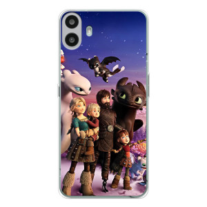 Чехол дракон Беззубик для Nothing CMF Phone 1 – Герои дракона