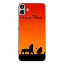 Чехол Король лев на Натинг ЦМФ Фон 1 (Акуна Матата)