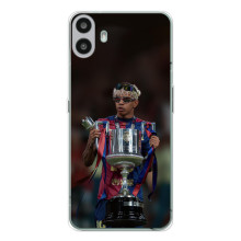 Чехол с футболистом Ламин Ямаль Nothing CMF Phone 1 (Ямал с кубком)