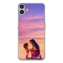 Чехол с мультфильмом Моана Nothing CMF Phone 1 (Моана и Симеа)