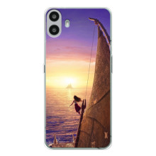 Чехол с мультфильмом Моана Nothing CMF Phone 1 (Моана в море)