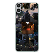 Чехол как приручить дракона на Nothing CMF Phone 1 (Дракон коллаж)