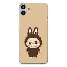 Чехол с Лабубу на Nothing CMF Phone 1 (Коричневый Лабубу)