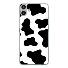Чохол з принтом корови на Натінг ЦМФ Фон 1 (Чорний принт)