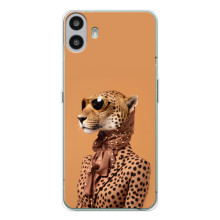 Чехол с принтом стильные животные для Натинг ЦМФ Фон 1 (Стильный леопард)