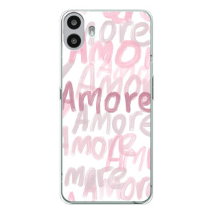 Чехол с розовым рисунком для Nothing CMF Phone 1