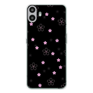 Чехол с розовым рисунком для Nothing CMF Phone 1